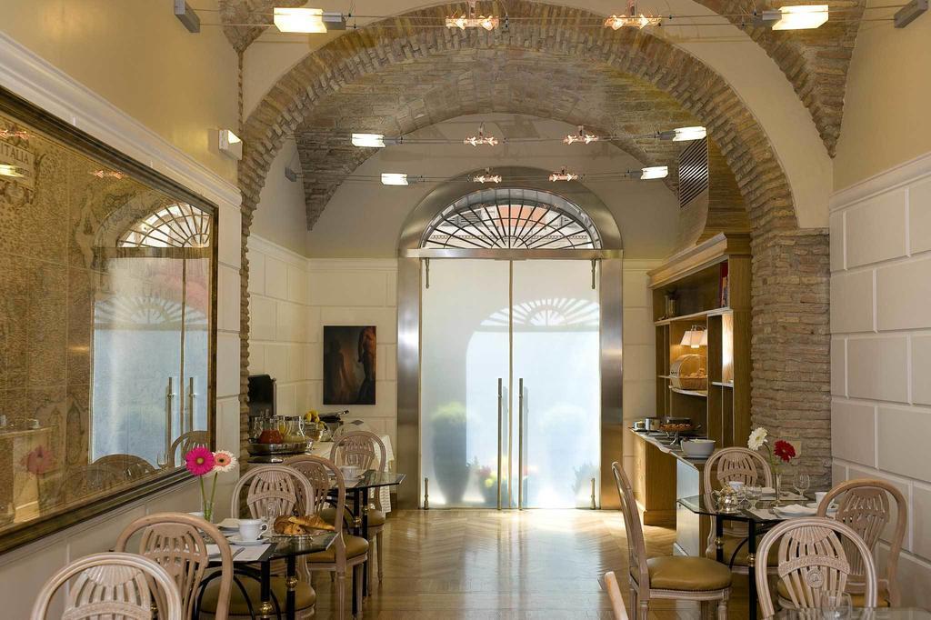 โรงแรมดูกา ดัลบา ชาโต เอ โฮเต็ล คอลเลคชั่น โรม ร้านอาหาร รูปภาพ